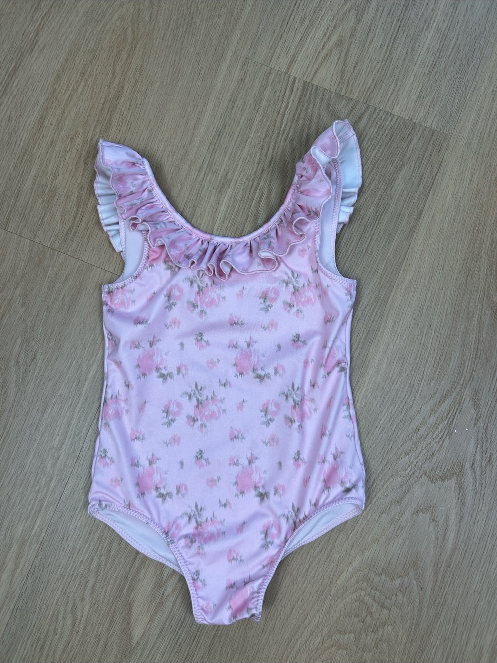 LoveShackFancy Junip Floral One Piece Swimsuit 7-8y